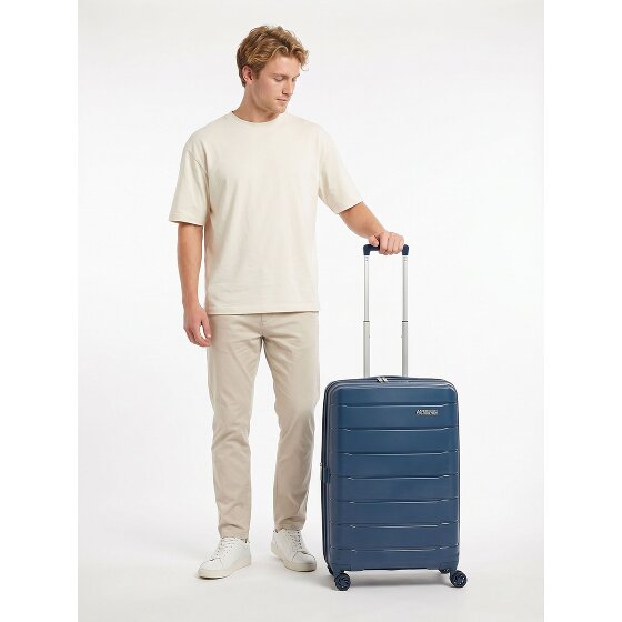 American Tourister Summer Pop 4 kółka Walizka 66 cm z funkcją poszerzenia
