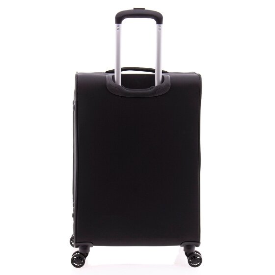 Gladiator 3700 4 kółka Walizka 66 cm z plisą rozprężną