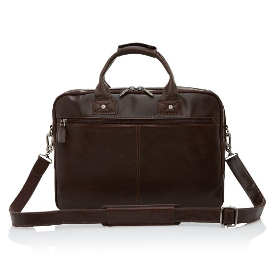 Castelijn & Beerens Firenze Briefcase RFID Leather 43 cm Komora na laptopa