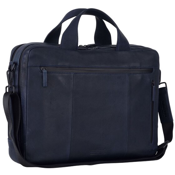 Leonhard Heyden Haga Teczka skórzana 40 cm Komora na laptopa