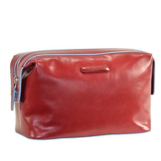 Piquadro Blue Square Kosmetyczka Skórzany 23 cm