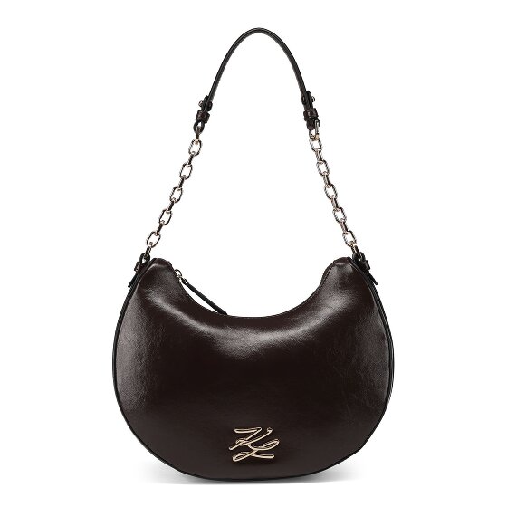 Karl Lagerfeld Autograph Torba na ramię Skórzany 28.5 cm