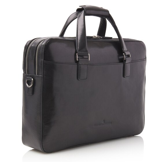 Castelijn & Beerens Paul Briefcase Leather 41 cm Komora na laptopa