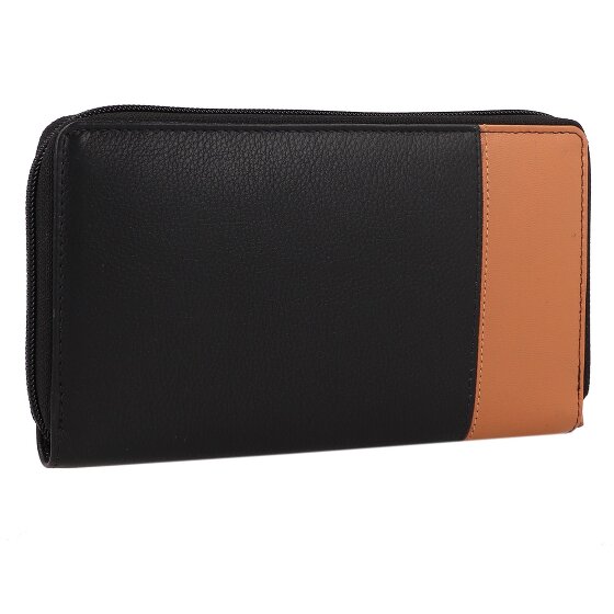Greenburry Nappa Portfel Ochrona RFID Skórzany 19.5 cm