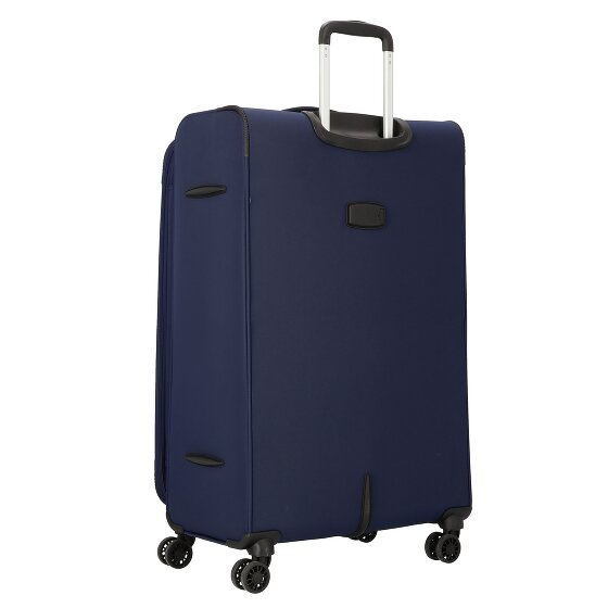 d&n Travel Line 9504 4 kółka Walizka L 76 cm z plisą rozprężną