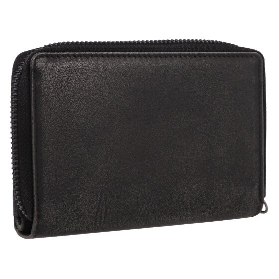 Greenburry Destressed Portfel Ochrona RFID Skórzany 13.5 cm