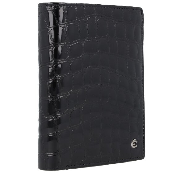 Esquire Nizza Portfel Ochrona RFID Skórzany 11 cm