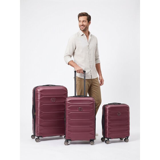 Delsey Paris Meteor 4 kółka Zestaw walizek 3-części z funkcją poszerzenia