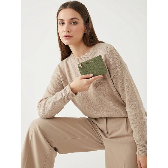 Lazarotti Skórzane etui na klucze Bologna Skórzane etui na klucze 11,5 cm z przegródką na przywieszkę powietrzną