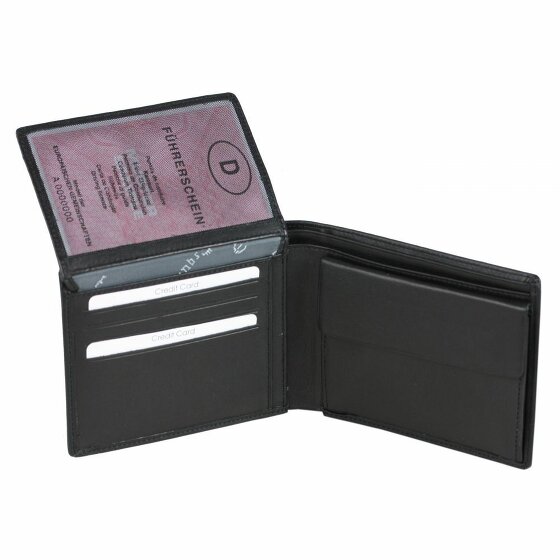 Esquire Logo Wallet V Leather 12,5 cm