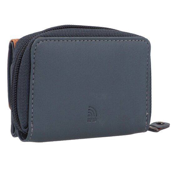 Greenburry Nappa Portfel Ochrona RFID Skórzany 11 cm