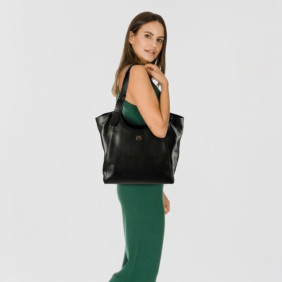 PINKO Shopper Bag Skórzany 35 cm