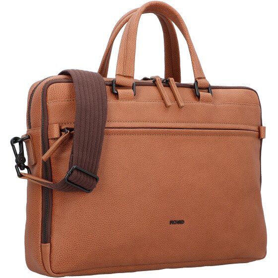 Picard Casual Teczka Skórzany 38 cm Komora na laptopa
