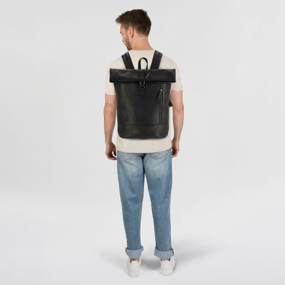 Jack Kinsky Porto Plecak Skórzany 43 cm Komora na laptopa