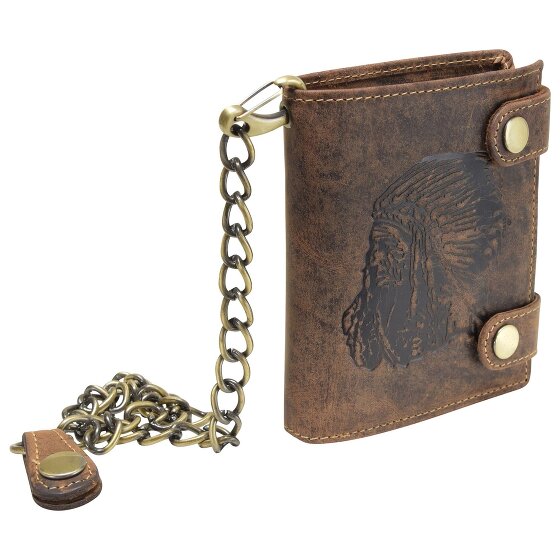Greenburry Vintage Indian Wallet Leather 10 cm