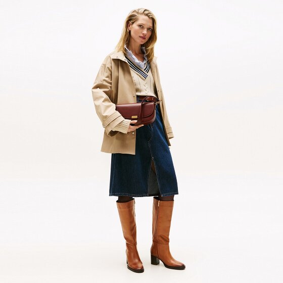 Tommy Hilfiger TH Iconic Torba na ramię Skórzany 25 cm