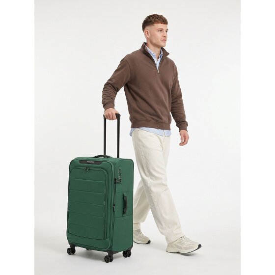 Travelite Skaii 4 kółka Walizka L 78 cm z funkcją poszerzenia