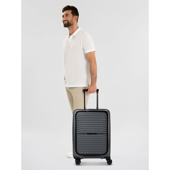 Stratic Bright + 4 kółka Walizka kabinowy 55 cm Komora na laptopa