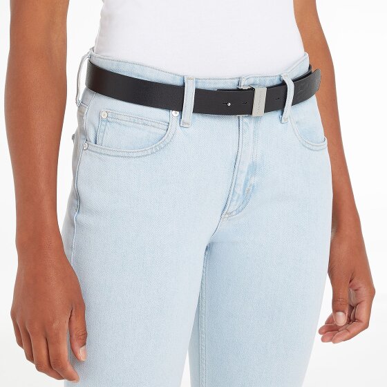 Calvin Klein Jeans Monogram Pas Skórzany