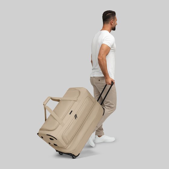 Redolz Torba podróżna na 2 kółkach Duffle Essentials 70 cm L z klapą rozporową