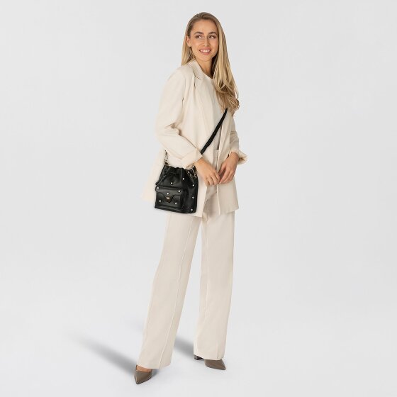 Coccinelle Beat Mini Torba Torba na ramię Skórzany 17 cm