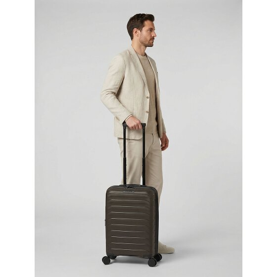 d&n Toronto 4 kółka Walizka kabinowy S 54 cm z plisą rozprężną