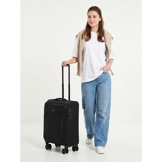 d&n Travel Line 9804 4 kółka Walizka kabinowa S 55 cm