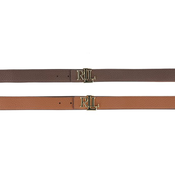 Lauren Ralph Lauren Odwracalny pasek Skórzany
