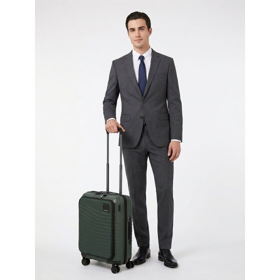 Samsonite Intuo 4 kółka Walizka kabinowa 55 cm Komora na laptopa z funkcją poszerzenia