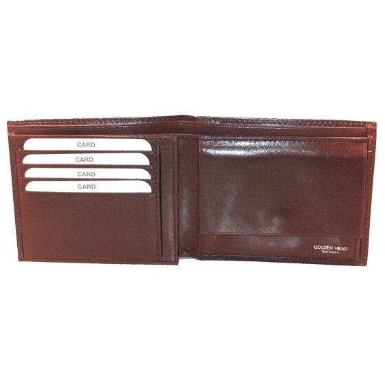 Golden Head Colorado Wallet RFID Leather 12 cm