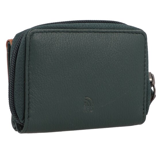 Greenburry Nappa Portfel Ochrona RFID Skórzany 11 cm