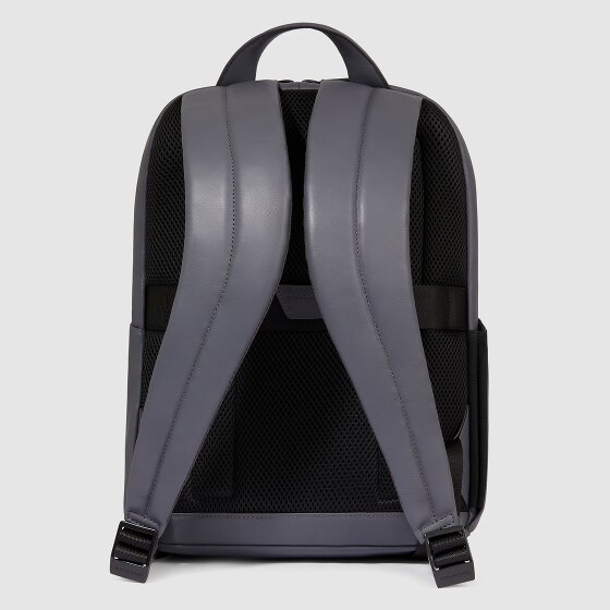 Piquadro Urban Plecak Ochrona RFID Skórzany 40 cm Komora na laptopa