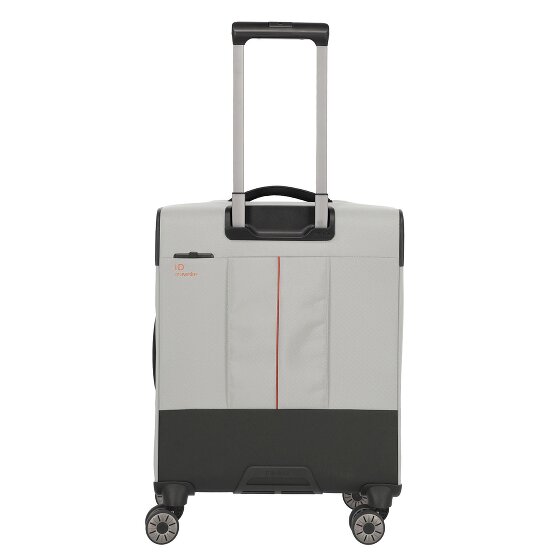 Travelite Crosslite 5.0 4 kółka Walizka kabinowa S 55 cm Komora na laptopa