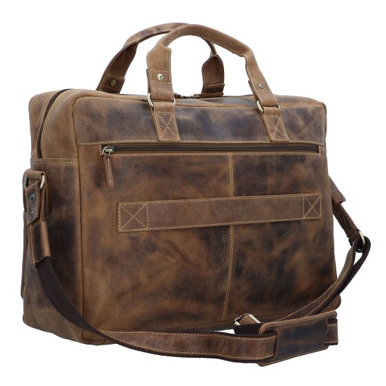 Greenburry Vintage Teczka Skórzany 43 cm Komora na laptopa