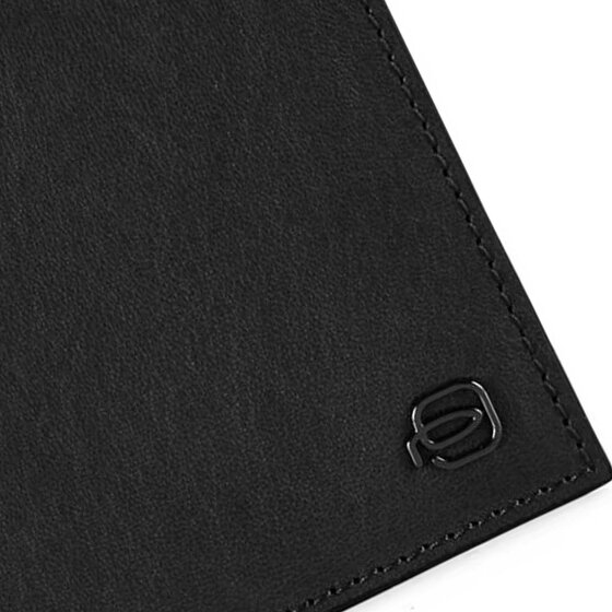 Piquadro Black Square Etui na karty kredytowe Ochrona RFID Skórzany 9 cm