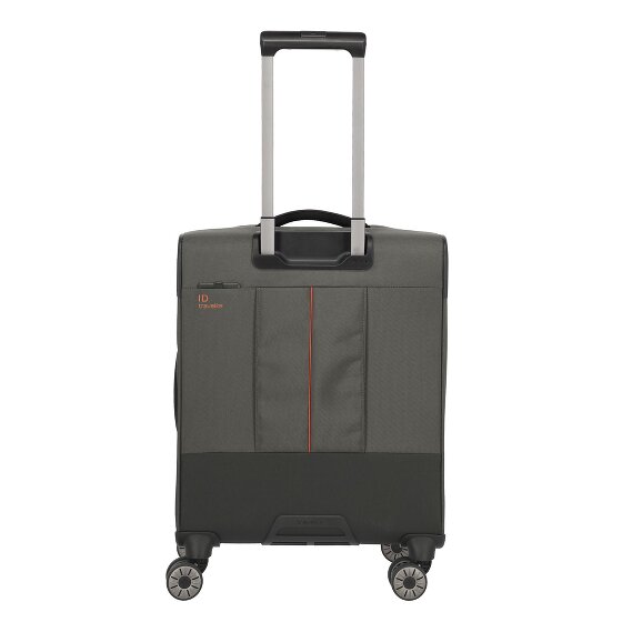 Travelite Crosslite 5.0 4 kółka Walizka kabinowa S 55 cm Komora na laptopa