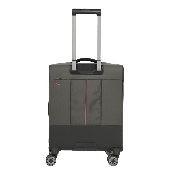 Travelite Crosslite 5.0 4 kółka Walizka kabinowy S 55 cm Komora na laptopa