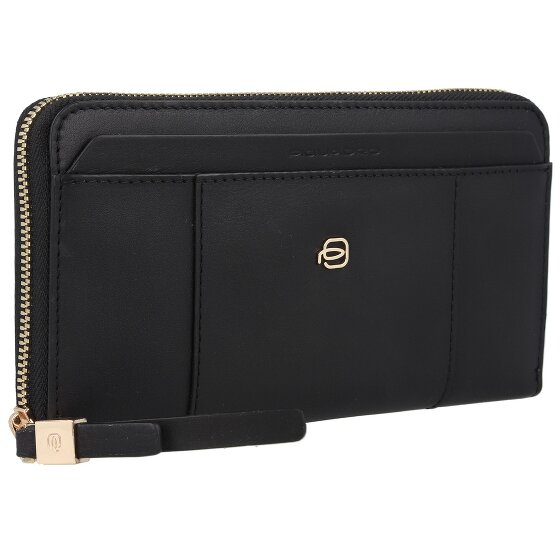 Piquadro Circle Portfel Ochrona RFID Skóra 19 cm