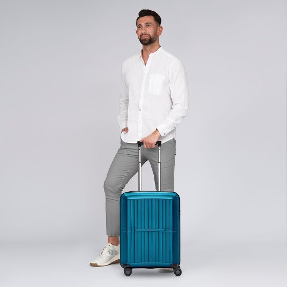 Pactastic Collection 01 4 kółka Walizka kabinowy S 55 cm z plisą rozprężną