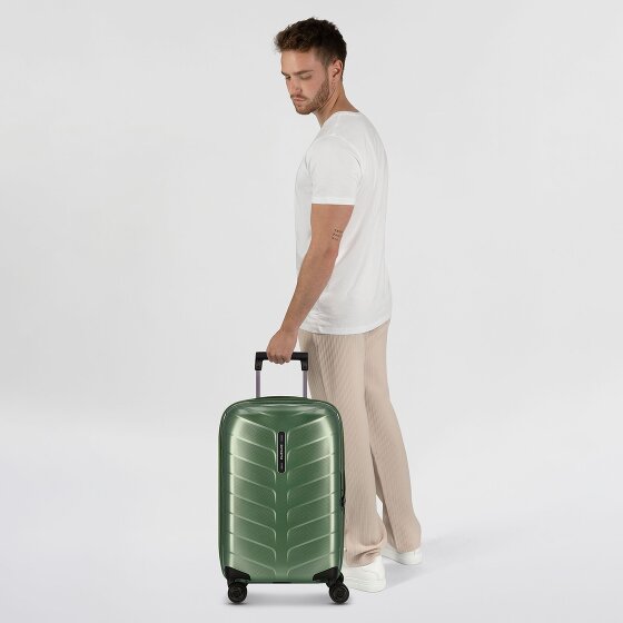 Samsonite Attrix 4 kółka Walizka kabinowy 55 cm z plisą rozprężną