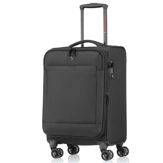 Pack Easy Infinity 4 kółka Walizka kabinowy 55 cm z plisą rozprężną