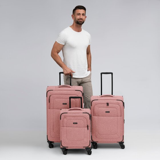 Redolz Essentials 12 THREE SET 4 kółka Zestaw walizek 3-części z funkcją poszerzenia