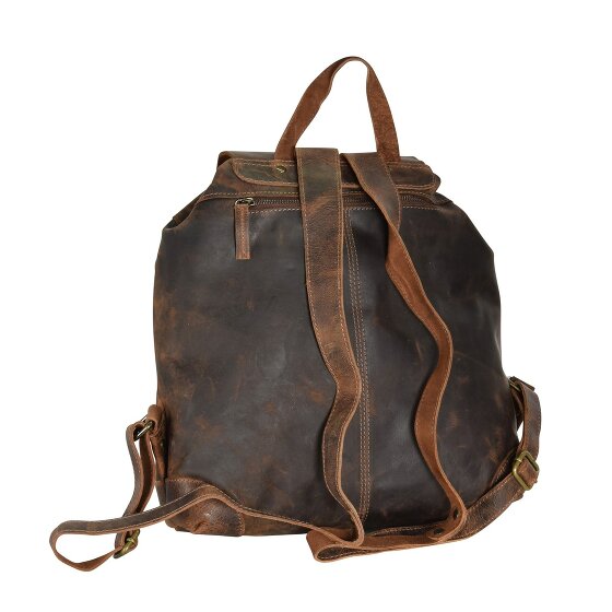 Greenland Nature Klasyczny plecak skórzany 37 cm
