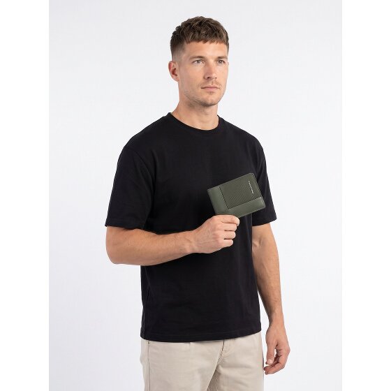 Piquadro Sync Portfel Ochrona RFID Skóra 12.5 cm