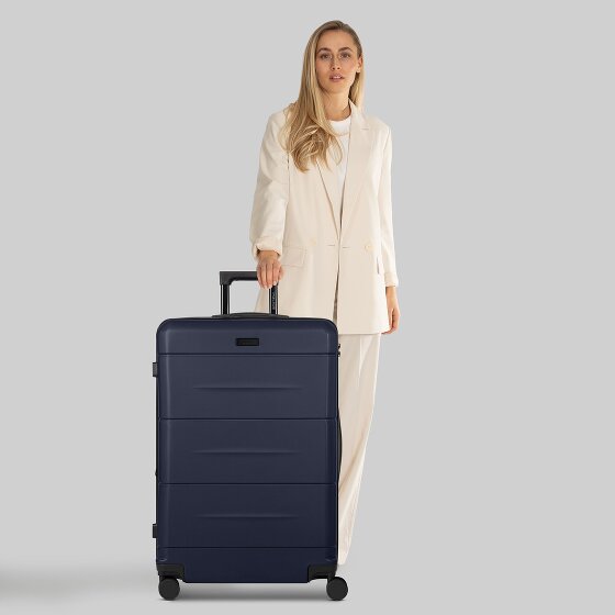 Police London 4 kółka Walizka 74 cm z plisą rozprężną