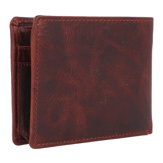 Greenburry Rugged Portfel Ochrona RFID Skórzany 11.5 cm