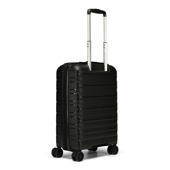 d&n Travel Line 4700 4 kółka Walizka kabinowy 55 cm z plisą rozprężną