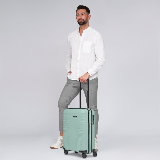 Farmhood Eco Edition 4 kółka Walizka kabinowy 55 cm z plisą rozprężną