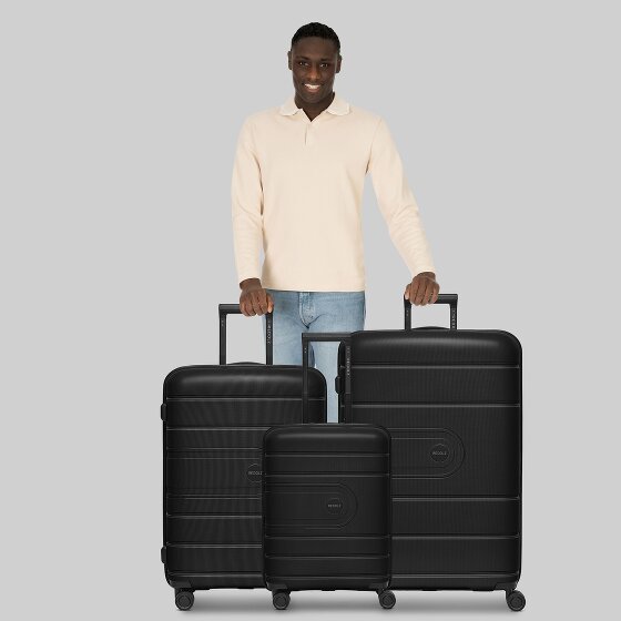 Redolz Essentials 11 4 kółka Zestaw walizek 3-części z plisą rozprężną