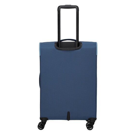 Travelite Corsiica 4 kółka Walizka M 67 cm z plisą rozprężną